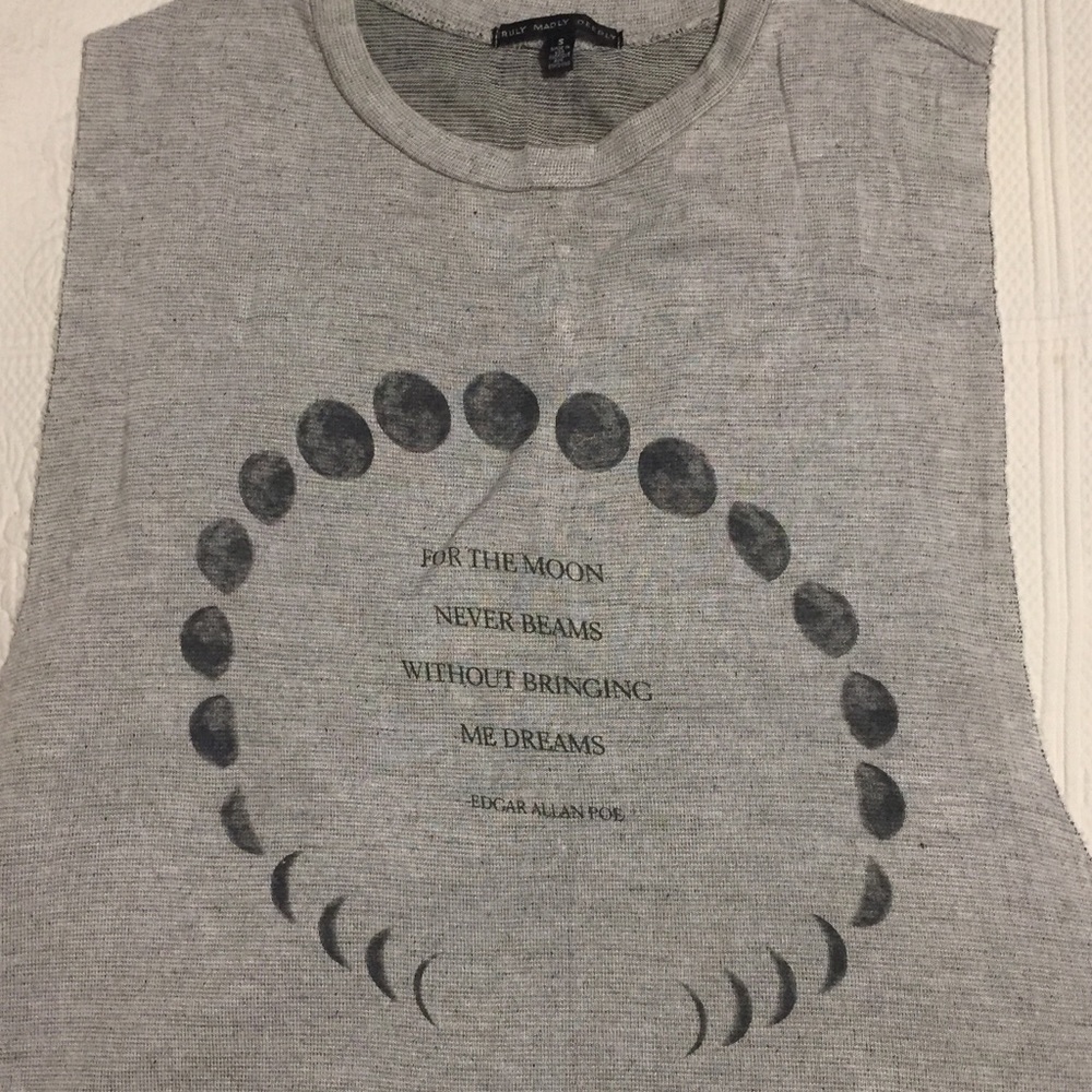 Urban Outfitters Edgar Allan Poe Muscle Tank